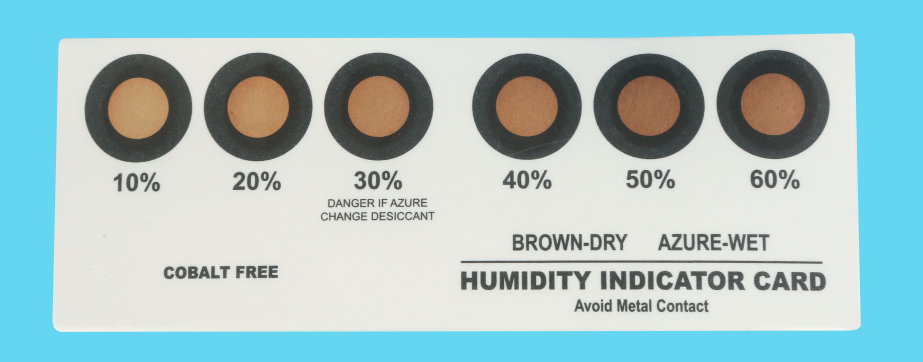 湿度指示卡